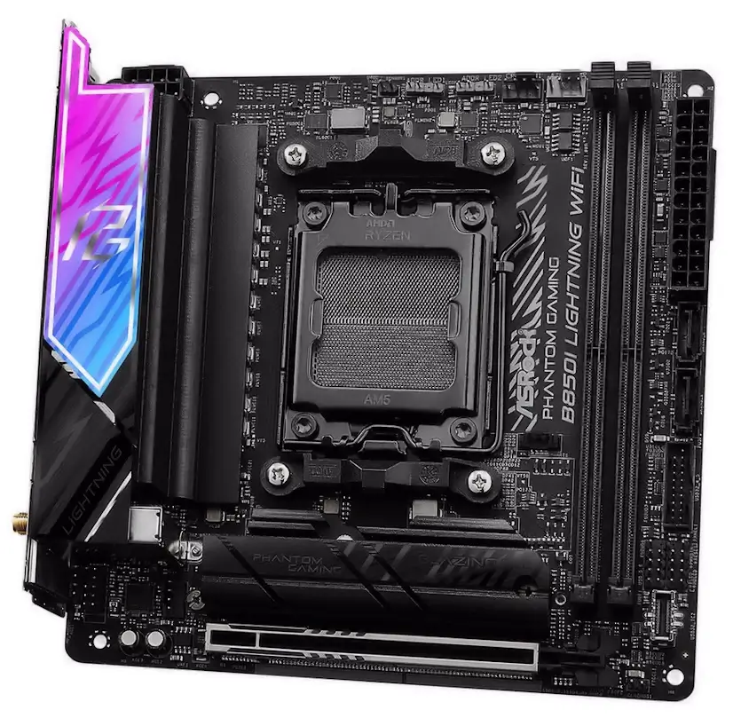 Informático Coslada - Montaje Placa Base ASRock B850I Lightning WIFI Coslada
