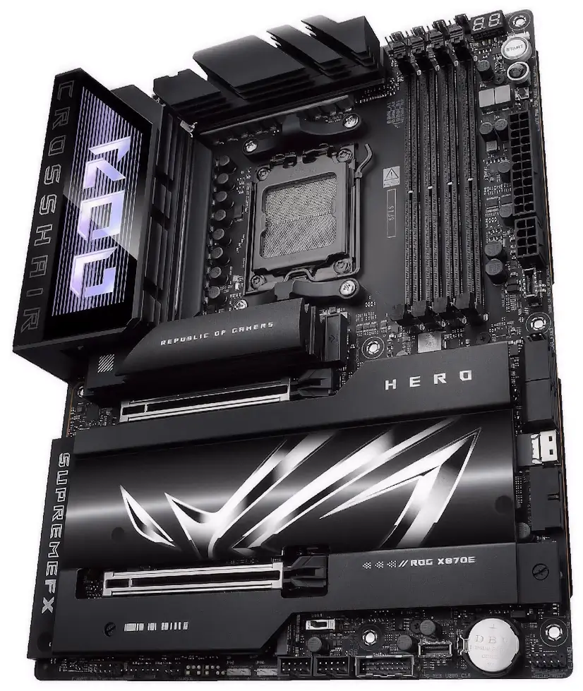 Informático Coslada - Montaje Placa Base ASUS ROG CROSSHAIR X870E DARK HERO Coslada